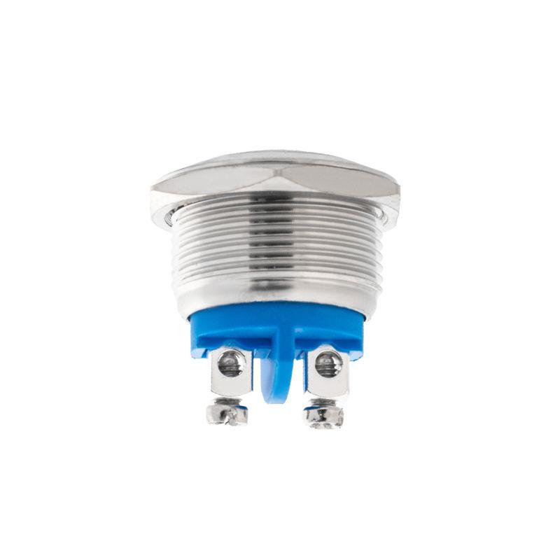 Кнопка антивандальная d19 без фикс. (2с винт) (ON)-OFF сфера (PBS-28В A19-A2) блист. Rexant 06-0357-B