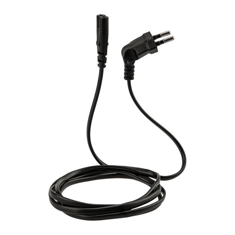 Шнур сетевой (угловая вилка) 2x0.5кв.мм 1.5м Rexant 11-1103