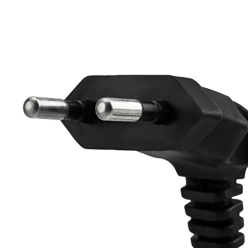 Шнур сетевой (угловая вилка) 2x0.5кв.мм 1.5м Rexant 11-1103