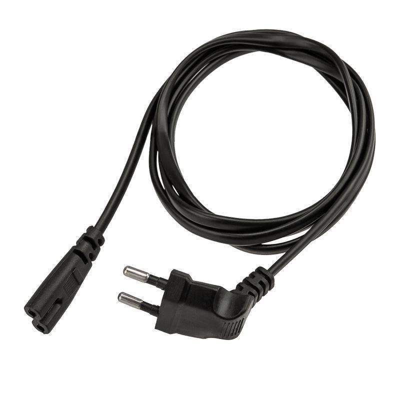 Шнур сетевой (угловая вилка) 2x0.5кв.мм 1.5м Rexant 11-1103