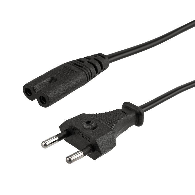 Шнур сетевой 3м 2x0.5кв.мм Rexant 11-1105