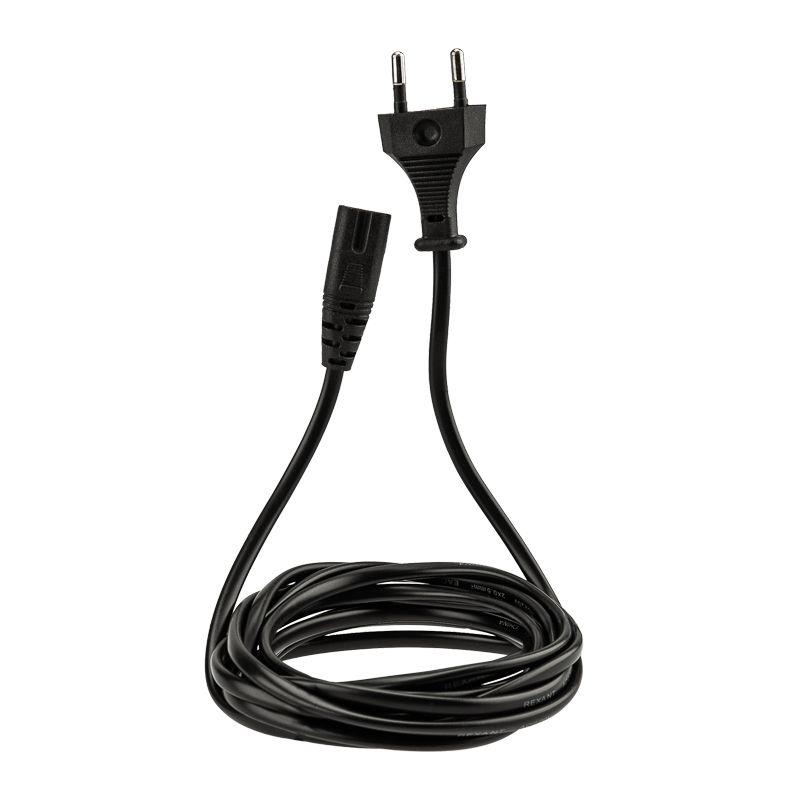 Шнур сетевой 3м 2x0.5кв.мм Rexant 11-1105