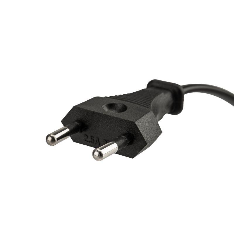 Шнур сетевой 5м 2х0.5кв.мм Rexant 11-1106