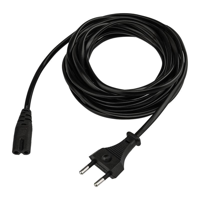 Шнур сетевой 5м 2х0.5кв.мм Rexant 11-1106