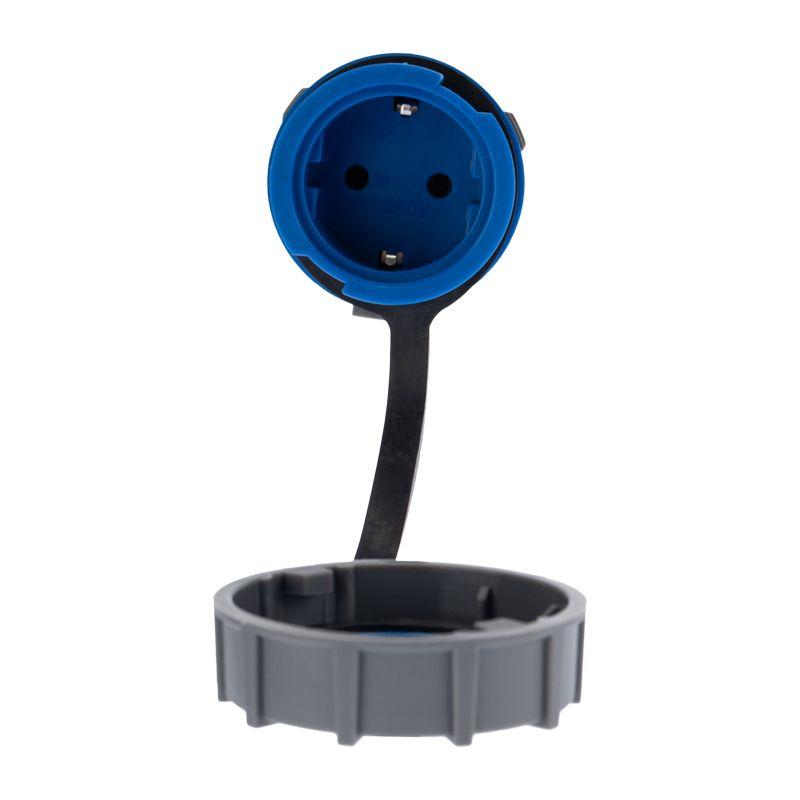 Шнур сетевой Евро 0.75кв.мм 1.8м (PE) (с заземлением) Rexant 11-1121