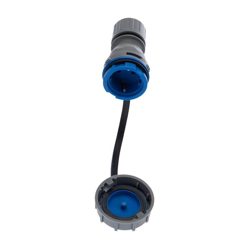 Шнур сетевой Евро 0.75кв.мм 1.8м (PE) (с заземлением) Rexant 11-1121