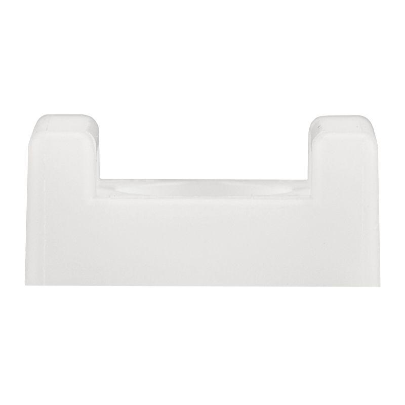 Площадка для крепления стяжки 22х16мм бел. (уп.10шт) Rexant 07-2102-10