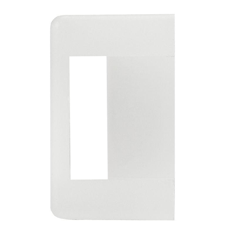 Площадка для крепления стяжки 22х16мм бел. (уп.10шт) Rexant 07-2102-10