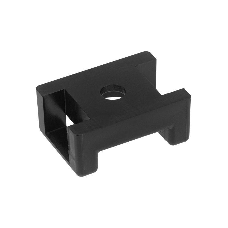 Площадка для крепления стяжки 22х16мм черн. (уп.10шт) Rexant 07-2103-10