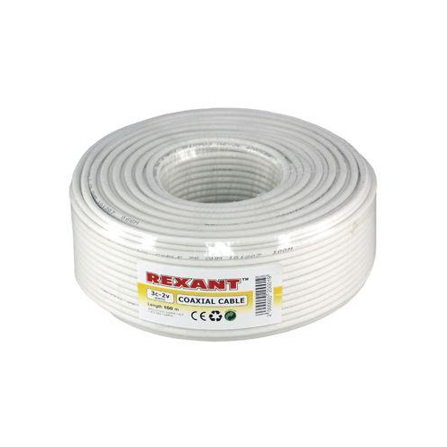 Кабель 3С-2V (48%) 75Ом Б (уп.100м) Rexant 01-2611