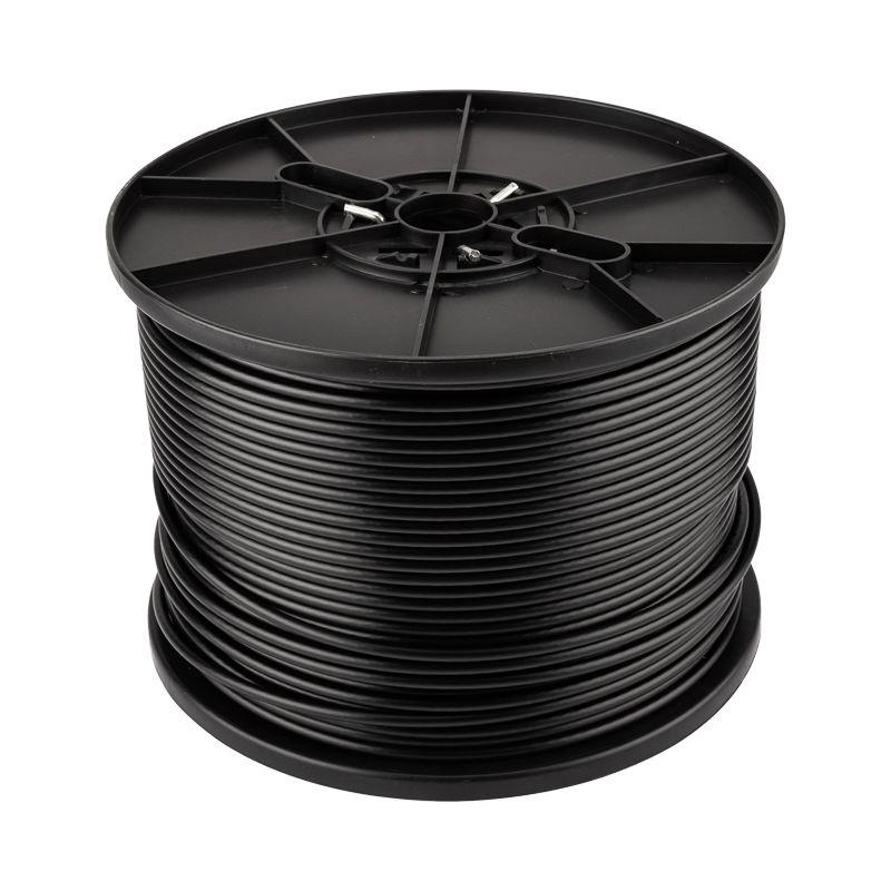 Кабель RG-6U (64%) 75Ом OUTDOOR Ч (уп.305м) Rexant 01-2204