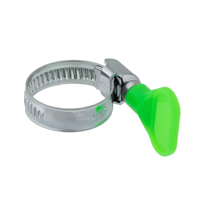 Хомут стальной червячный 16-27 с ключом W (Россия) Rexant 07-0616-1