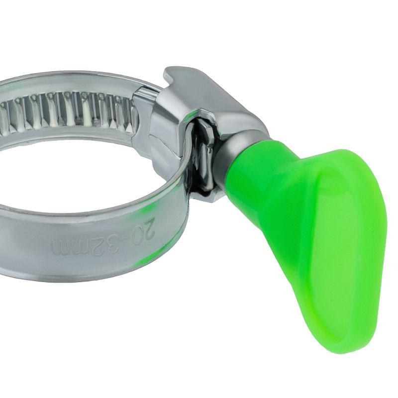 Хомут стальной червячный 20-32 с ключом W (Россия) Rexant 07-0620-1