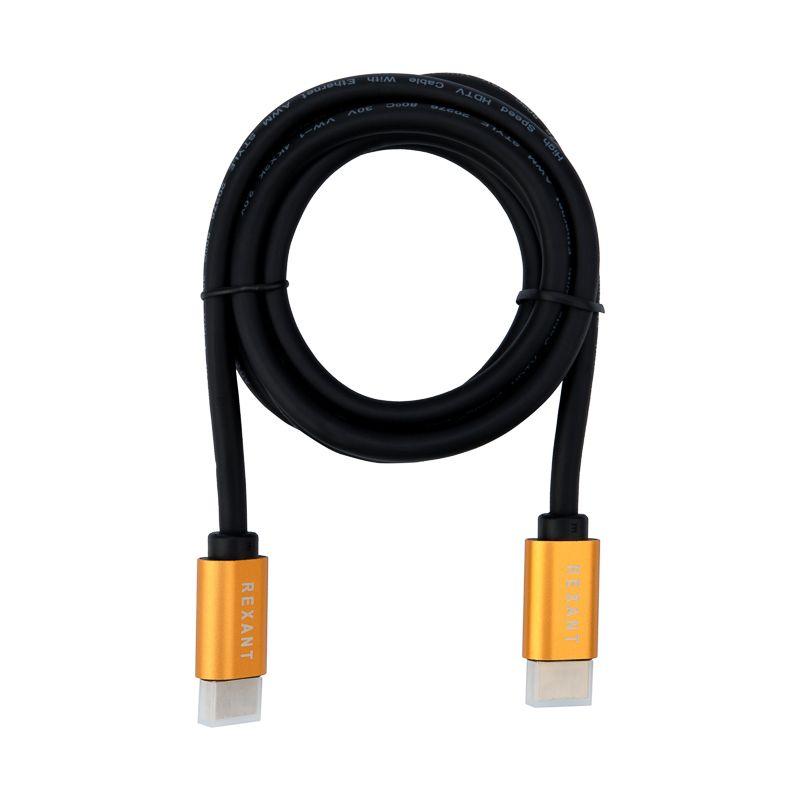 Кабель HDMI-HDMI 2.0, GOLD, длина 1.5 м (etm17-6103)