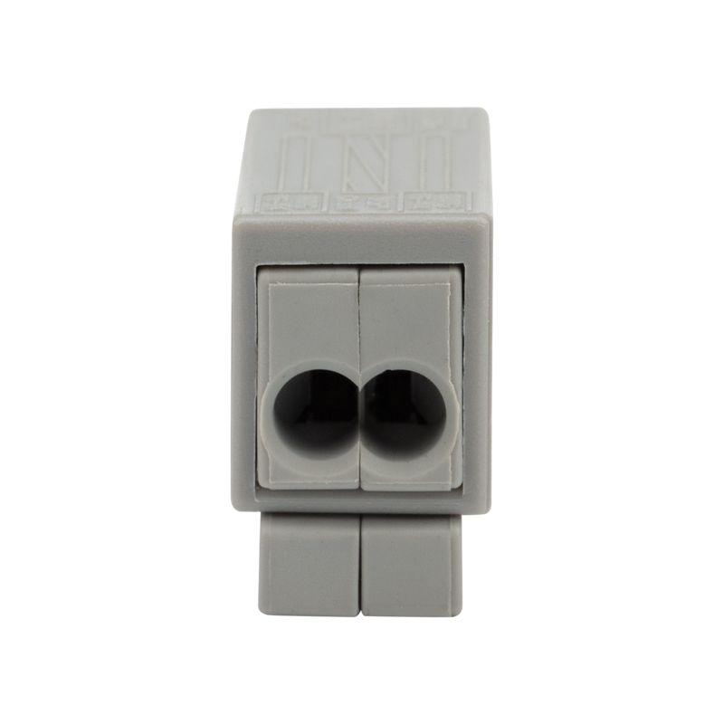 Клемма СМК 224-112 для светильника 2-проводная 1.0-2.5/0.5-2.5кв.мм бел. (уп.5шт) Rexant 07-2411-5