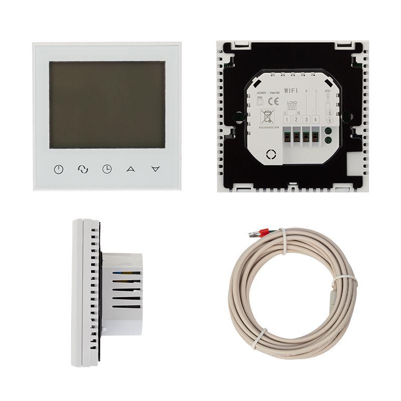 Терморегулятор c сенсорными кнопками R150 Wi-Fi (белый) REXANT (etm51-0590)