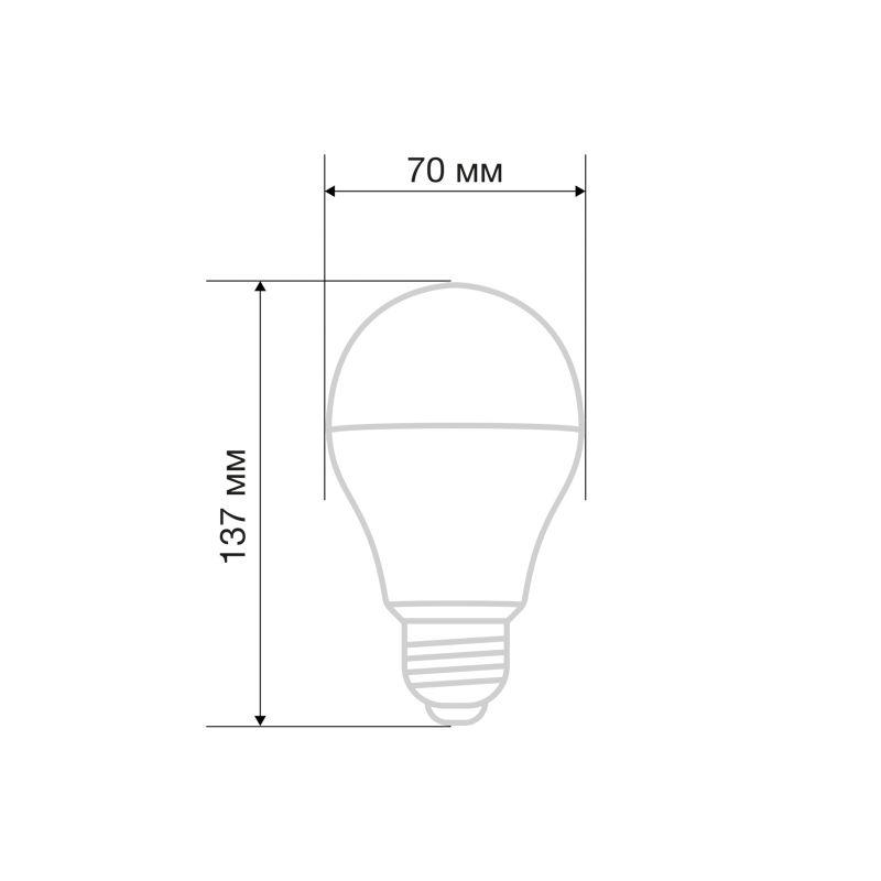 Лампа светодиодная 15.5Вт A60 грушевидная 6500К холод. бел. E27 1473лм Rexant 604-010