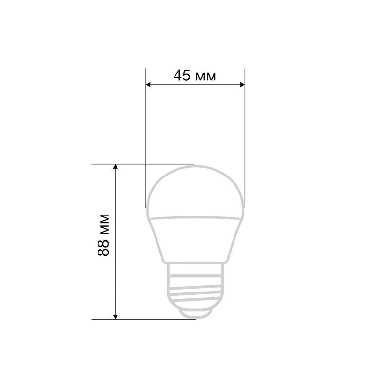 Лампа светодиодная 11.5Вт GL шар 4000К нейтр. бел. E27 1093лм Rexant 604-044