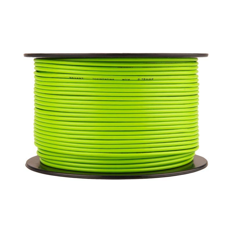 Провод ПГВА 0.75 З бухта (м) Rexant 01-6503