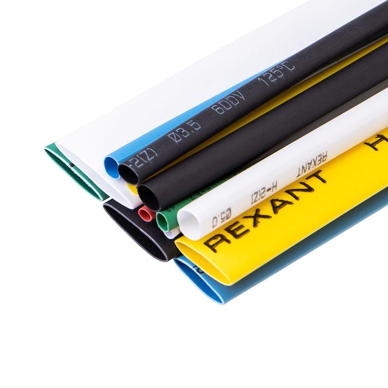 Набор трубок термоусадочных тонкостен. №3 (АССОРТИ) разноцвет. Rexant 29-0103