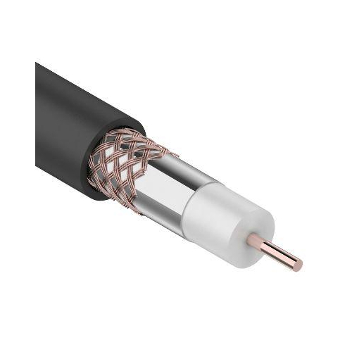 Кабель RG 6U+CU 48х0.12 (75 Ом) наружн. 100м (м) Rexant 01-2222