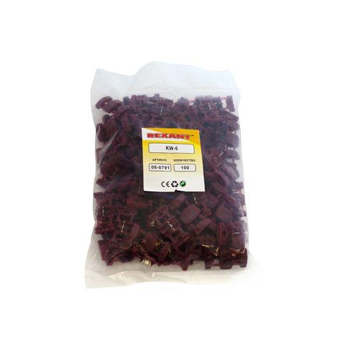 Ответвитель 0.5-0.75кв.мм красн. 3MY (LT-218) Rexant 08-0791