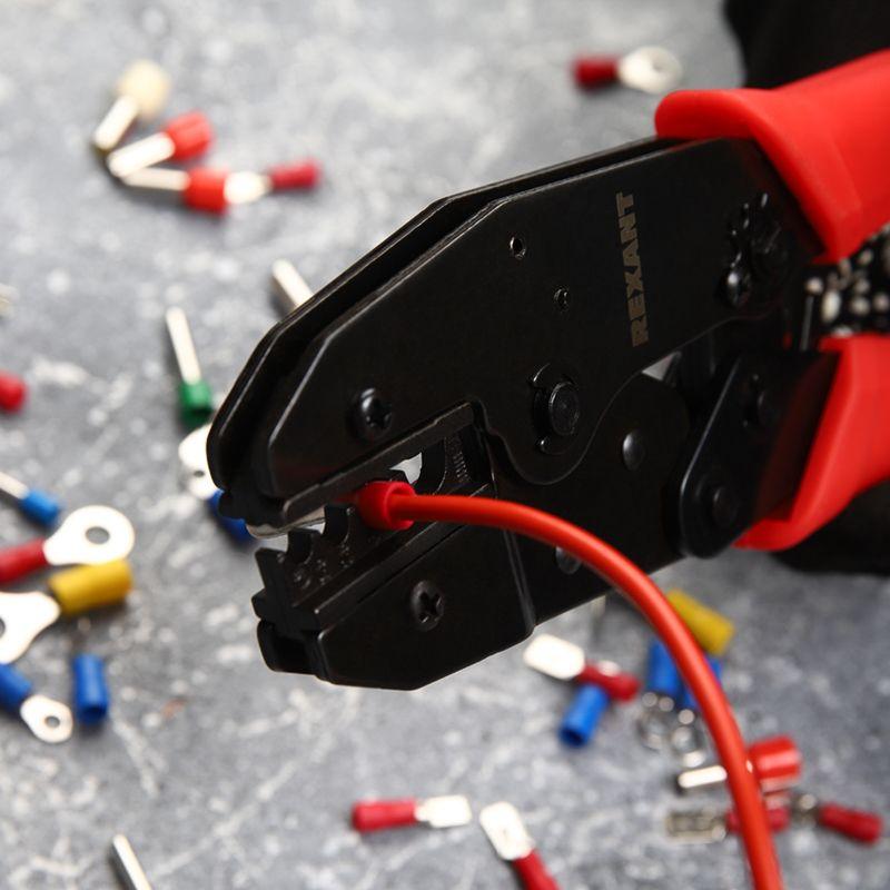 Инструмент для обжима изолированных клемм 1.5-10.0кв.мм Rexant 12-3016