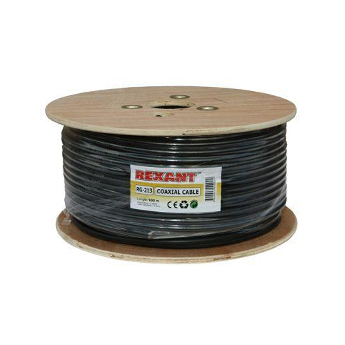 Кабель RG-213 100м (м) Rexant 01-2041