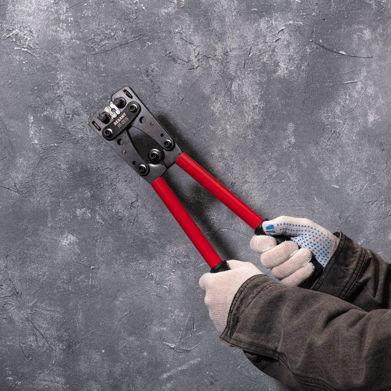 Кримпер для обжима након. и гильз 6-50кв.мм (HT-2515; TL-2515; HX-50B) Rexant 12-3055