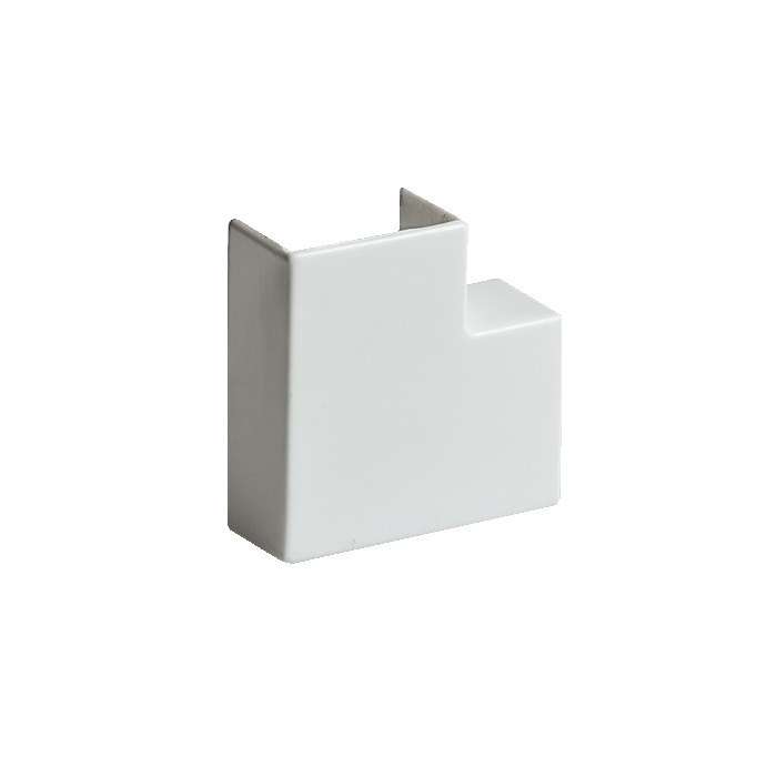 Угол плоский (поворот на 90град.) 16х16 беж. Ruvinil ПВР-16х16-27М