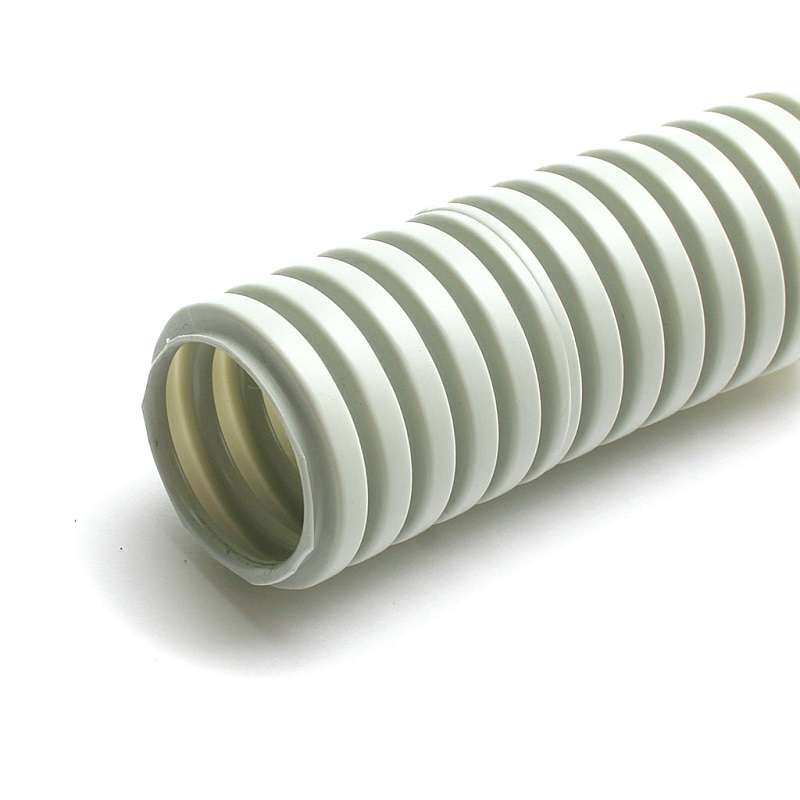 Труба гофрированная ПВД d16мм легкая без протяжки бел. (уп.50м) Ruvinil 31600Б
