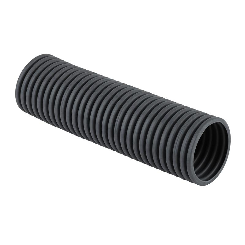 Труба гофрированная FRHF d63мм легкая с протяжкой черн. (уп.15м) Ruvinil 66301