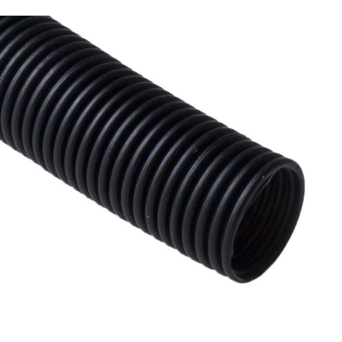 Труба гофрированная FRHF d63мм тяжелая без протяжки черн. (уп.15м) Ruvinil 66310