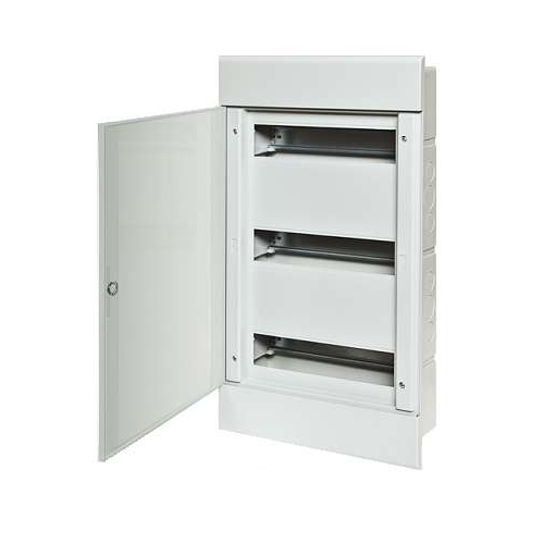 Щиток СП Тусо 36мод. с непрозрач. двер. 547х299х103мм Рувинил 68136Б