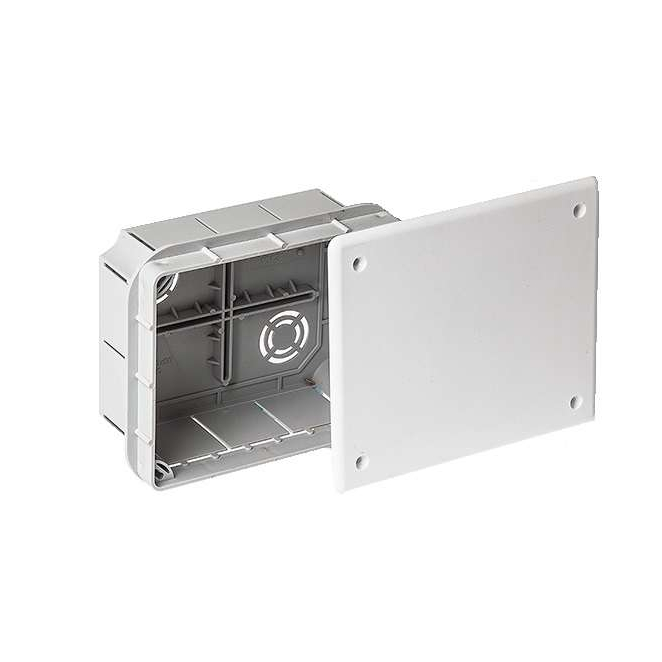 Коробка распаячная СП 118х96х70мм IP30 уравн. потенциалов Ruvinil 10122УП