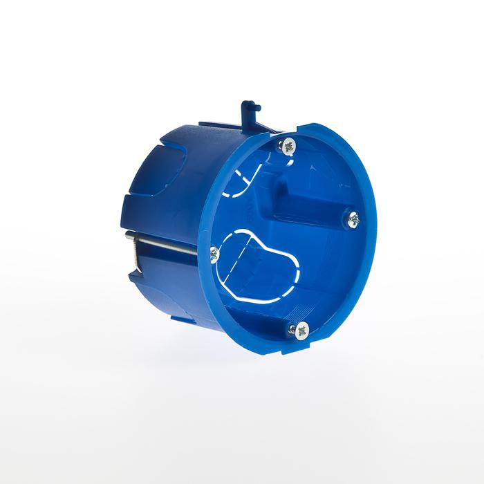 Коробка установочная СП 65х40 для гипсокарт. с метал. лапками IP30 Ruvinil 10172