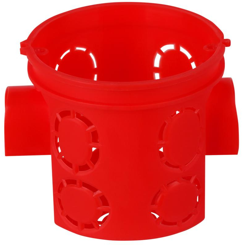 Коробка установочная СП 60х62 блочная углубл. IP30 красн. Ruvinil 10190