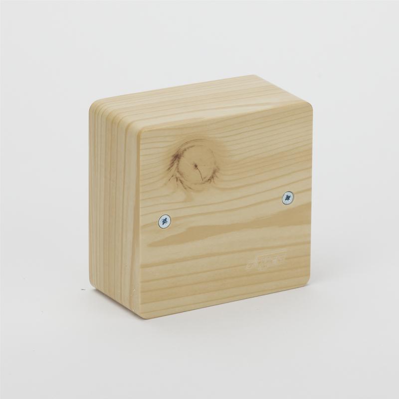 Коробка универсальная для кабель-каналов 85х85х42 сосна (светл. основа) IP40 Ruvinil 65015-27М