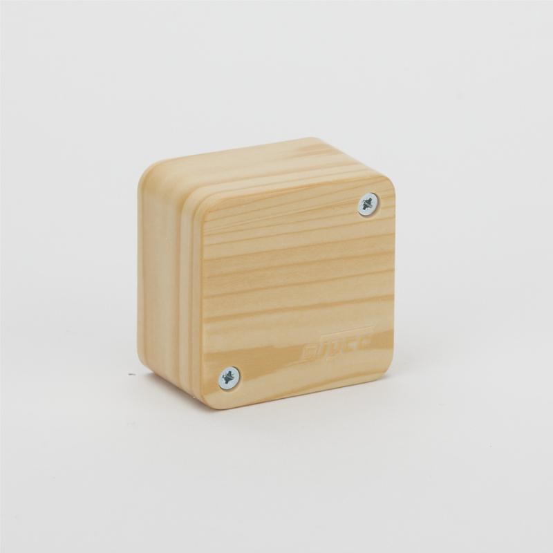 Коробка распределительная ОП 55х55х32мм IP40 сосна (светл. основа) Ruvinil 65002-27М