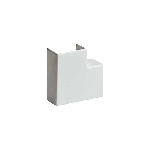 Угол плоский (поворот на 90град.) 40х40 бел. Ruvinil ПВР-40х40