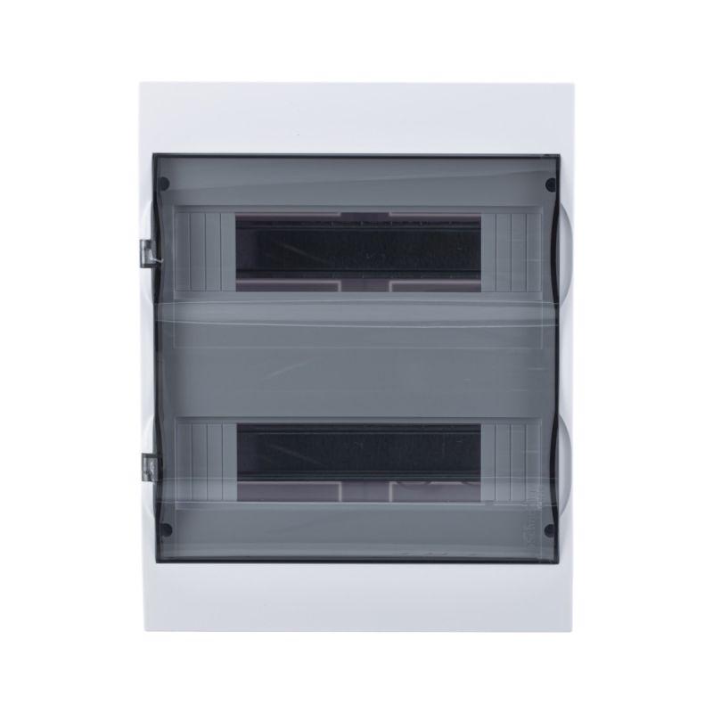 Бокс ОП EASY9 навесн. с прозр. дверью 2ряда 24мод. SchE EZ9E212S2SRU