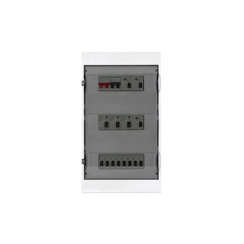 Бокс ОП EASY9 навесн. с прозр. дверью 3ряда 36мод. SchE EZ9E312S2SRU