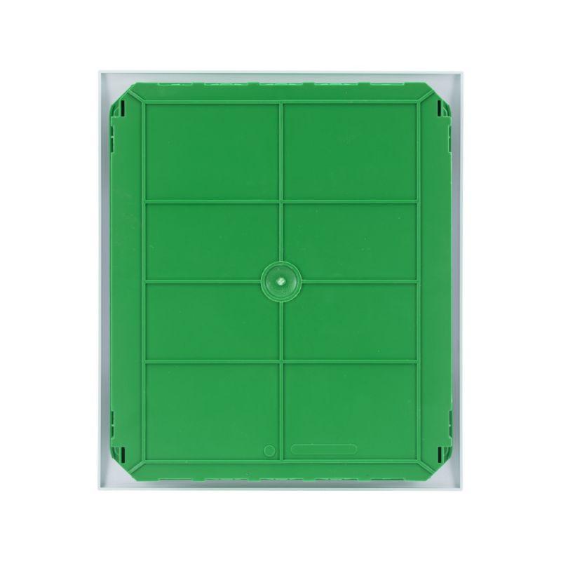 Распределительный щит, бокс EASY9 встраивается в стену с прозрачной дверью 2 ряда 24 модуля