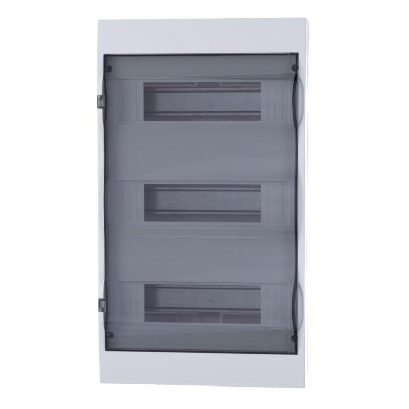 Бокс СП EASY9 встраив. с прозр. дверью 3ряда 36мод. SchE EZ9E312S2FRU