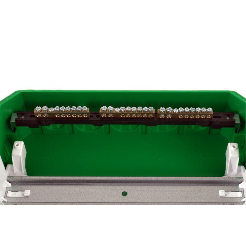 Бокс СП Easy9 встраив. с бел. двер. 3 ряда по 12мод IP40 IK07 80А 2 клеммы SchE EZ9E312P2FRU