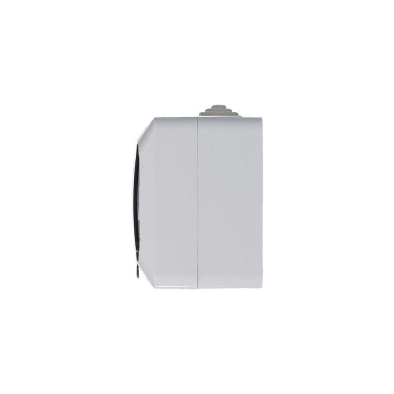 Розетка 1-местная ОП Этюд 16А IP44 250В с заземлением защитные шторки с крышкой белый