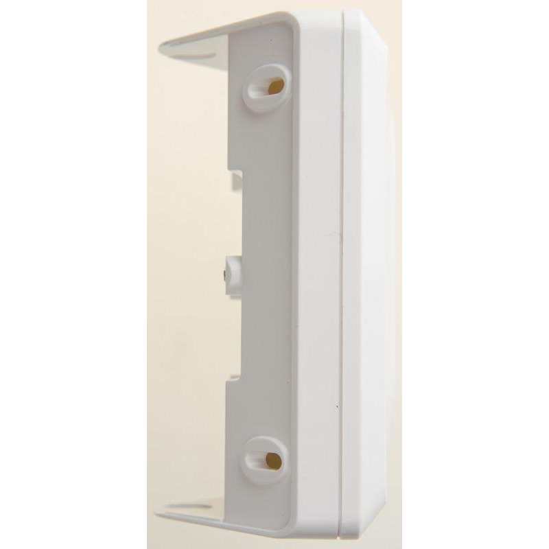 Розетка угловая 2-местная ОП Этюд 16А IP20 без заземления без защитных шторок белая