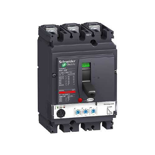 Выключатель автоматический 3п 3т 40А 25кА NSX100B Micrologic 2.2 SchE LV429777