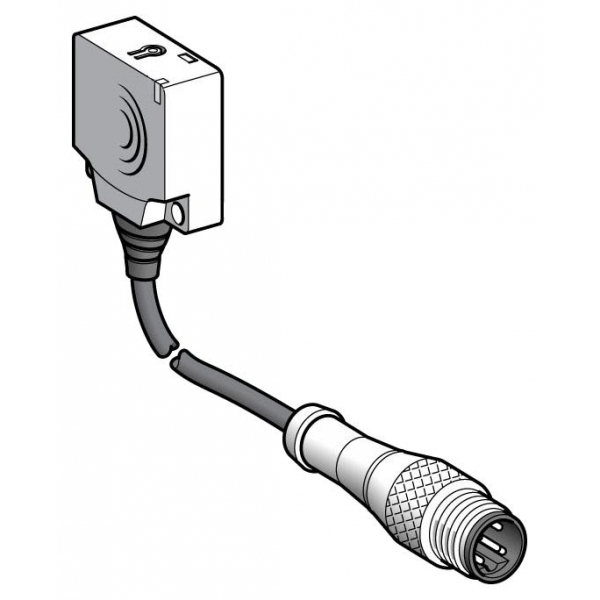 Датчик индуктивный формата E SN=10мм НО SchE XS7E1A1CAL08M12