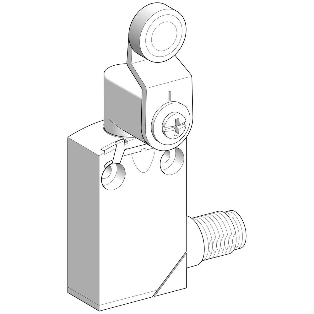 Выключатель конц. 1НО+1НЗ 5-pin М12 SchE XCMD2117C12